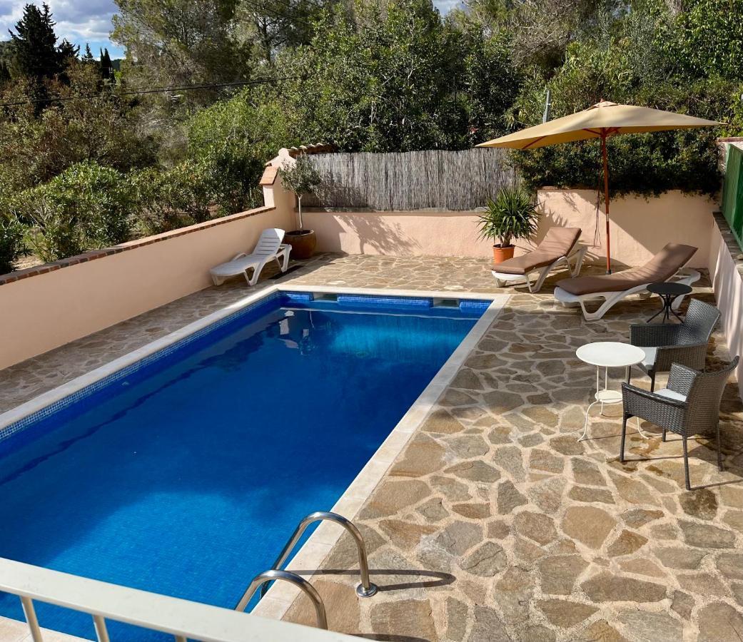 Apartment In Country House With Views And Pool Vespella de Gaia Bagian luar foto